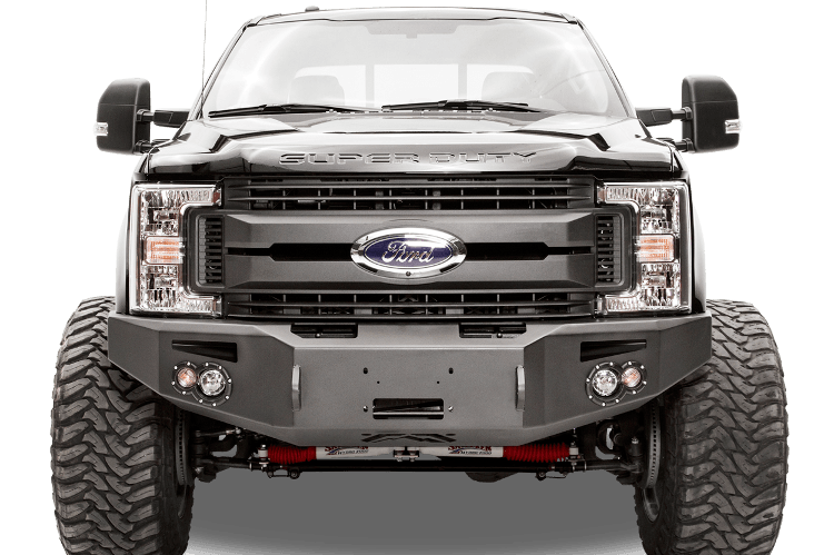 Fab Fours FS17-A4251-1 Front Bumper Ford F450/F550 Superduty 2017-2022 Winch Ready No Guard Premium