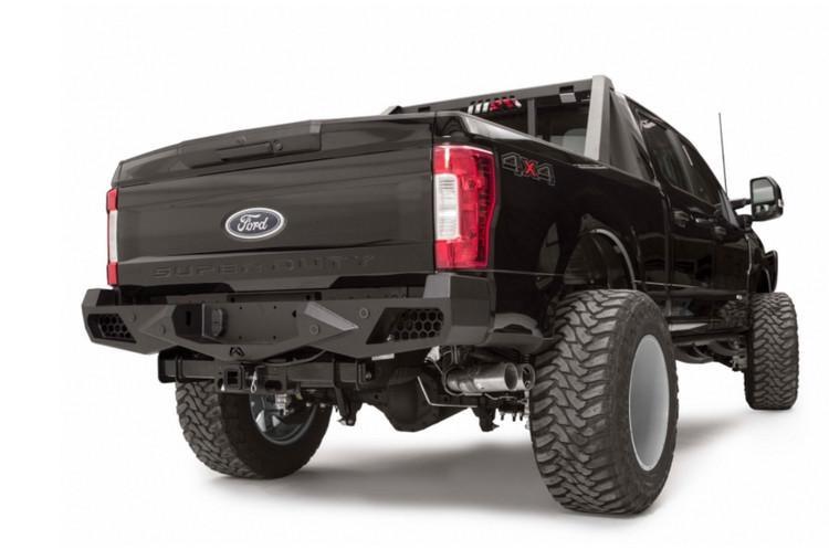 Fab Fours FS17-E4151-1 Ford F250/F350 Superduty 2017-2020 Vengeance Rear Bumper with Sensor