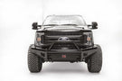 Fab Fours FS17-S4162-1 Ford F450/F550 Superduty 2017-2022 Black Steel Front Bumper with Pre-Runner Guard