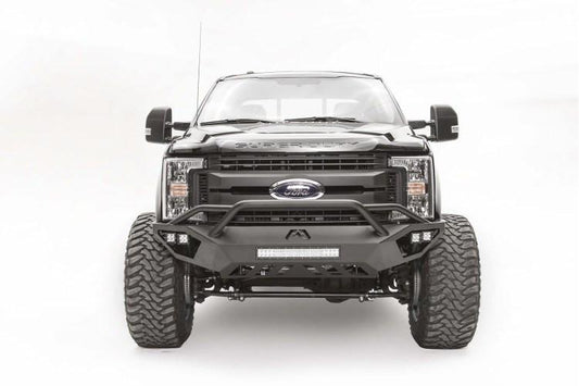 Fab Fours Vengeance Front Bumper Ford F450/F550 Superduty FS17-V4252-1 2017-2018 with Pre-Runner Guard