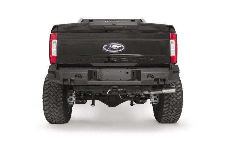 Fab Fours FS17-W4151-1 Ford F450/F550 Superduty 2017-2022 Premium Rear Bumper with Sensor