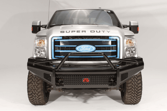 Fab Fours FS99-S1662-1 Ford F450/F550 Superduty 1999-2004 Black Steel Front Bumper with Pre-Runner Guard