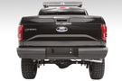 Fab-Fours-FF09-U1750-1-Ford-F150-2009-2014-Black-Steel-Elite-Rear-Bumper-1