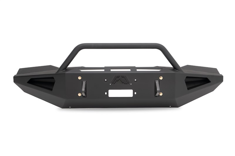 Fab Fours DR06-RS1162-1 Dodge Ram 2500/3500 2006-2009 Red Steel Front Bumper Winch Ready Pre-Runner Guard