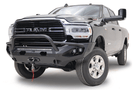 Fab Fours DR10-X2952-1 heavy-duty front bumper with pre-runner guard for Dodge Ram 2500/3500