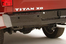 Fab Fours NT16-T3750-1 Nissan Titan XD 2016-2022 Black Steel Rear Bumper