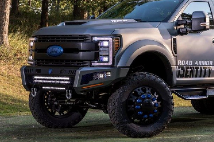 Road Armor Identity Ford F450/F550 Superduty Front Bumper 2017-2018 6174DF-A1-P3-MH-BH
