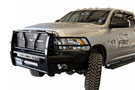 Frontier 300-41-0007 Original Dodge Ram 2500/3500 2010-2018 Front Bumper with Sensor Holes and Light Bar Option