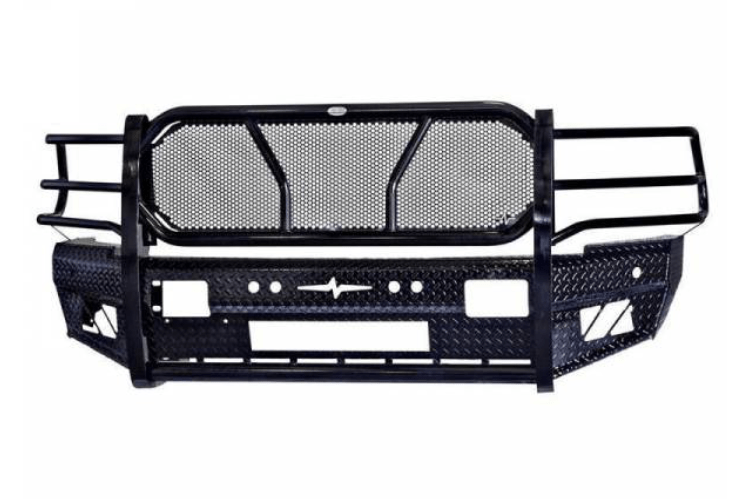 Frontier 300-41-0007 Original Dodge Ram 2500/3500 2010-2018 Front Bumper with Sensor Holes and Light Bar Option