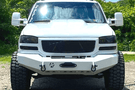 Affordable Offroad Front Bumper for GMC Sierra 2500-3500 (1999-2007) – Modular, Heavy-Duty, and Plain Design for Rugged Performance