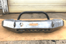 Affordable Offroad Front Bumper for GMC Sierra 2500-3500 (1999-2007) – Modular, Heavy-Duty, and Plain Design for Rugged Performance