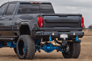 Fusion GMC Sierra 2500/3500 2020-2023 Rear Bumper Raw Finish 2020GMRB
