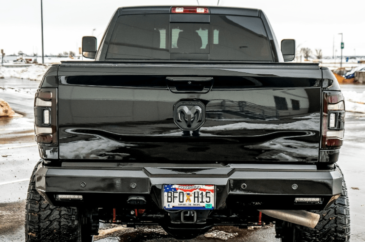 Fusion Dodge Ram 2500/3500 2019-2023 Rear Bumper 1922RMRB