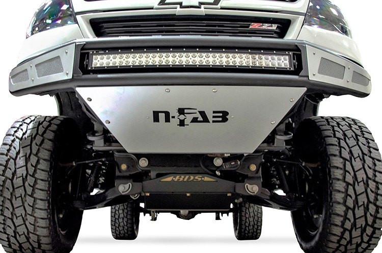 N-Fab G151MRDS Front Bumper Chevy Colorado 2015-2017 PreRunner Gloss Black M-RDS