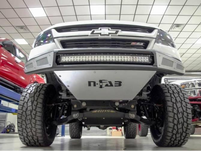 N-Fab G151MRDS-TX Front Bumper Chevy Colorado 2015-2017 PreRunner Textured Black M-RDS