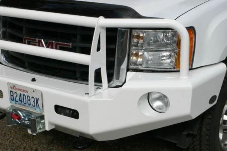 Buckstop GMC Sierra 2500/3500 2007-2010 Front Bumper Winch Ready with Tow Hooks G7CLS