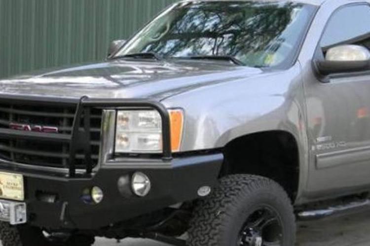 Buckstop GMC Sierra 2500/3500 2007-2010 Front Bumper Winch Ready with Tow Hooks G7CLS
