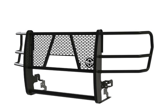 Rugged Ford F250/F350 Legend grille guard GGF201BL1C by Ranch Hand with camera-ready design