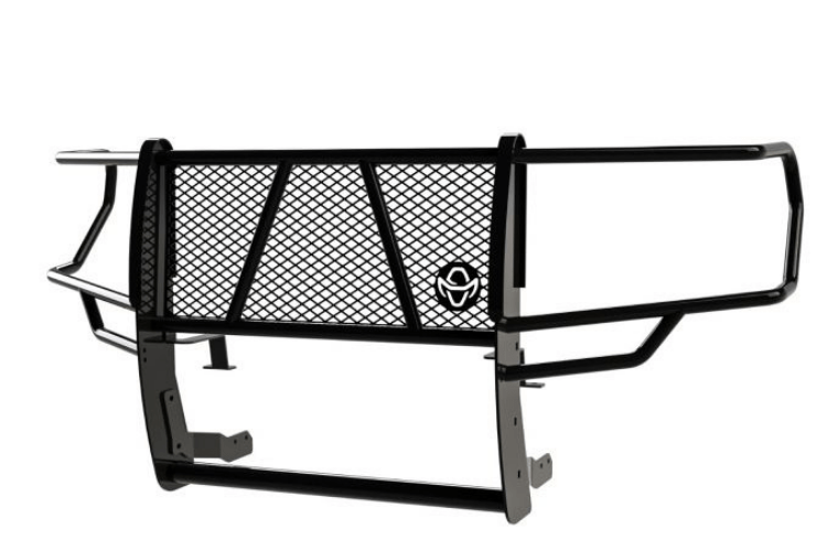 Heavy-duty front grille protection GGG201BL1 Ranch Hand for Sierra 2500/3500
