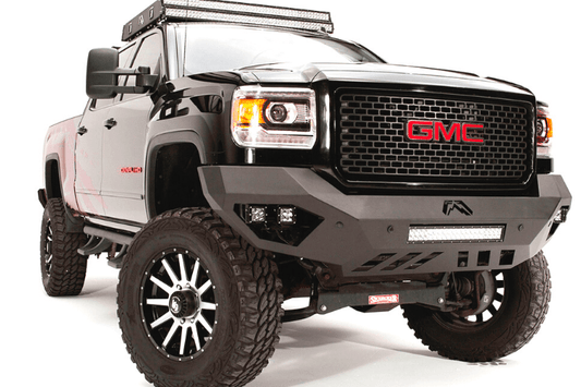 Fab Fours GM11-V2851-1 GMC Sierra 2500/3500 2011-2014 Vengeance Front Bumper No Guard