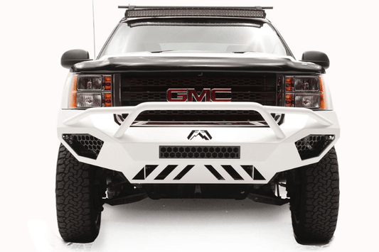 Fab Fours GM11-V2852-1 GMC Sierra 2500/3500 2011-2014 Vengeance Front Bumper Pre-Runner Guard