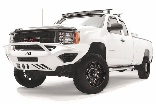 Fab Fours GM11-V2852-1 GMC Sierra 2500/3500 2011-2014 Vengeance Front Bumper Pre-Runner Guard