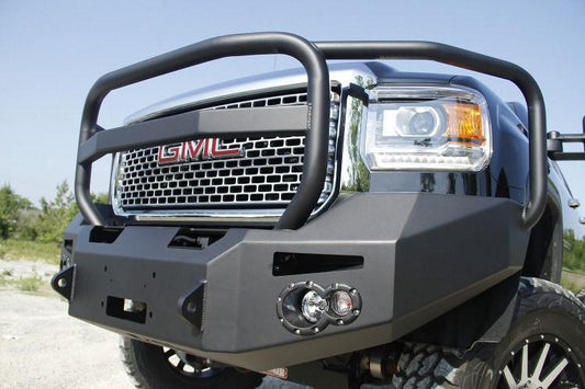 Fab Fours GMC Sierra 2500/3500 2015-2019 Front Bumper Winch Ready with Full Guard GM14-A3150-1