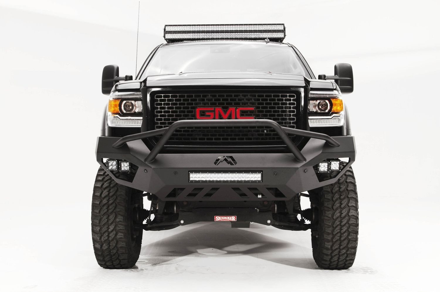 Fab Fours Vengeance Front Bumper GMC Sierra 2500-3500 GM15-V3152-1 2015-2019