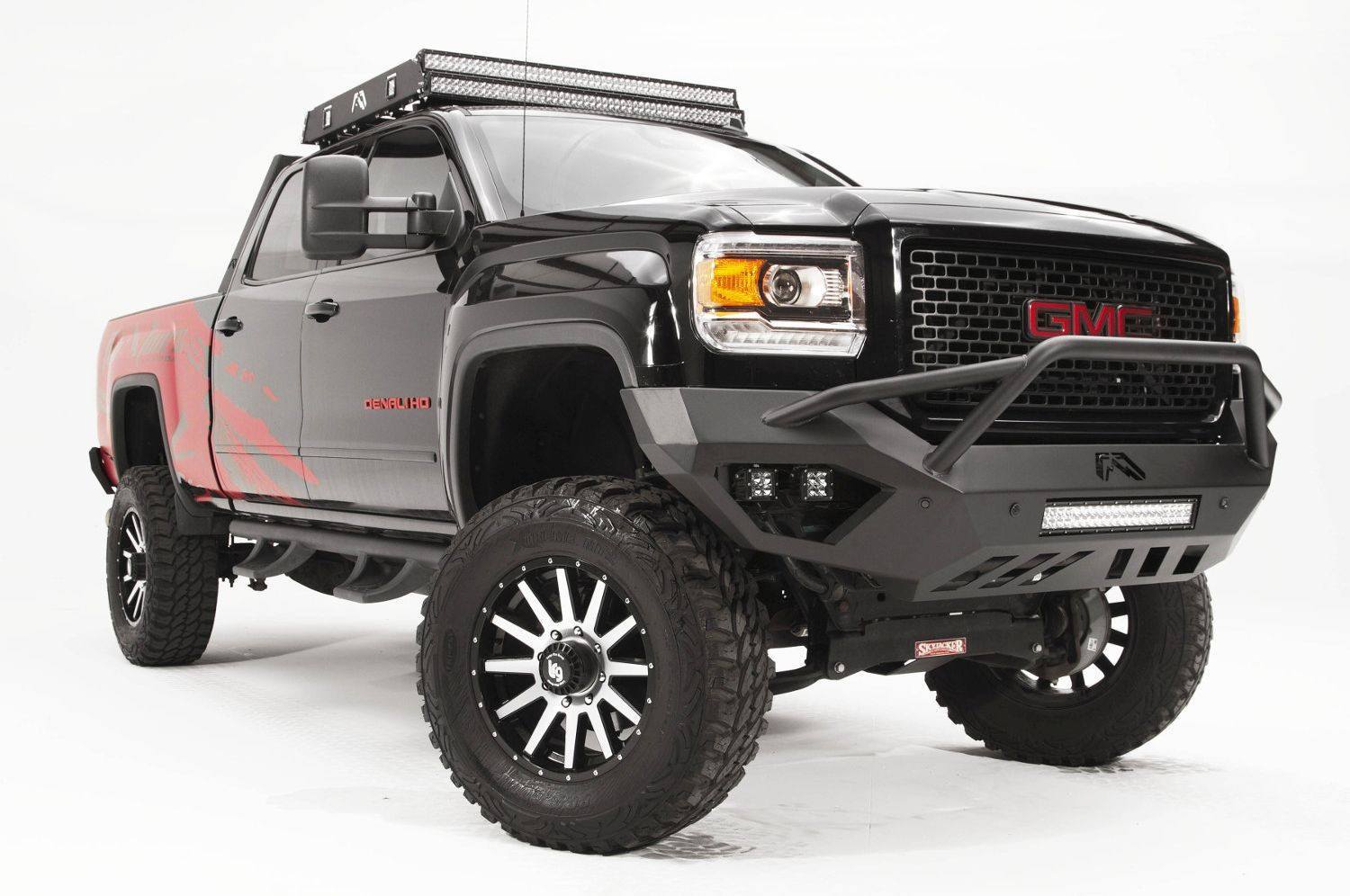Fab Fours Vengeance Front Bumper GMC Sierra 2500-3500 GM15-V3152-1 2015-2019