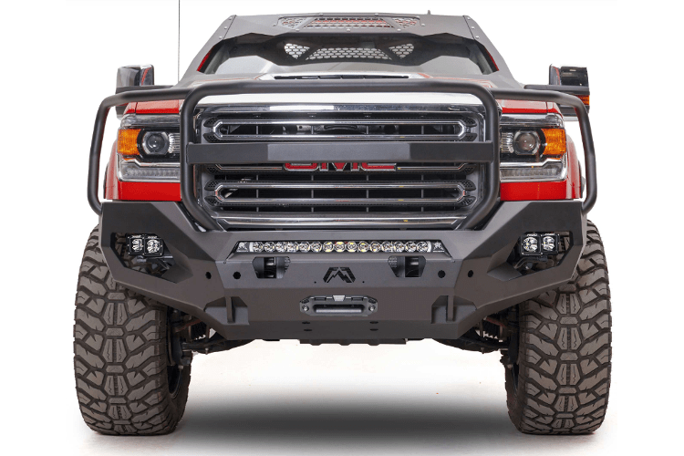 Fab Fours GM15-X2850-1 Matrix GMC Sierra 2500/3500 Front Bumper 2015-2019