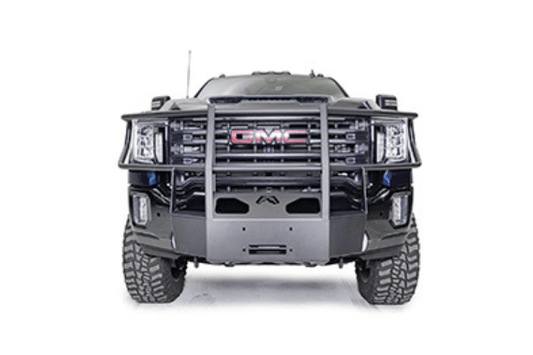 Fab Fours GM20-N5070-1 GMC Sierra 2500/3500 2020-2023 Winch Mount Front Bumper Full Guard