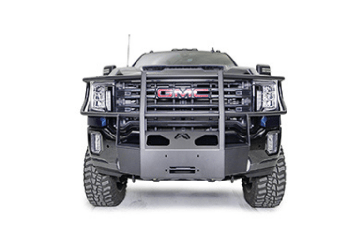 Fab Fours GM20-N5070-1 GMC Sierra 2500/3500 2020-2023 Winch Mount Front Bumper Full Guard