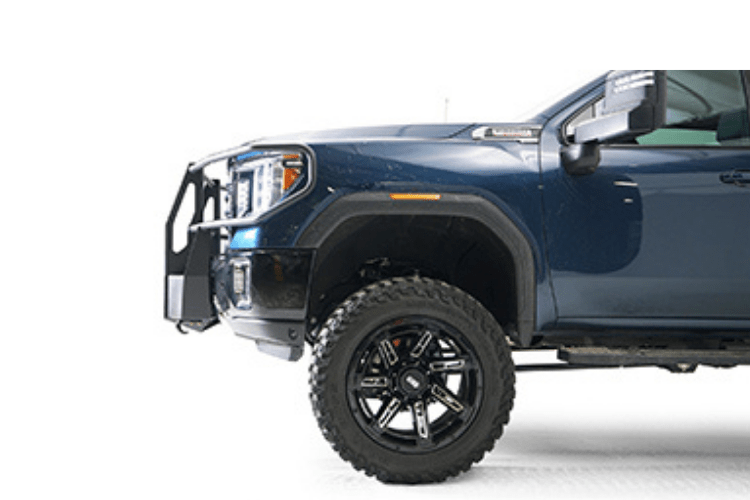 Fab Fours GM20-N5070-1 GMC Sierra 2500/3500 2020-2023 Winch Mount Front Bumper Full Guard