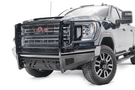 Fab Fours GM20-S5060-1 GMC Sierra 2500/3500 2020-2023 Black Steel Front Bumper With Sensor Full Guard