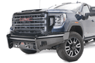 Fab Fours GM20-S5061-1 GMC Sierra 2500/3500 2020-2022 Black Steel Front Bumper With Sensor No Guard