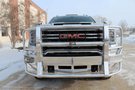Ali Arc Traditional Aluminum GMC Sierra 2500/3500 2020-2023 Front Bumper Sensors With Rake GMR195S