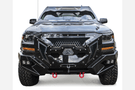 Fab Fours GR3800-1 Chevy Silverado 1500 2016-2018 Grumper Front Bumper Winch Ready Integrated Sensor Holes