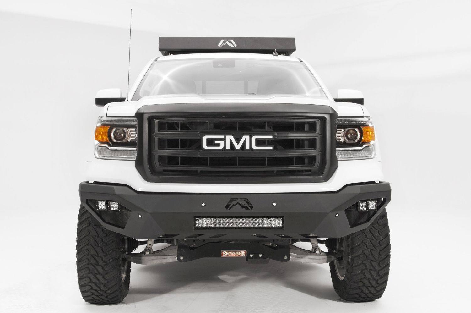 Fab Fours Vengeance Front Bumper GMC Sierra 1500 GS14-D3151-1 2014-2015 Sensor
