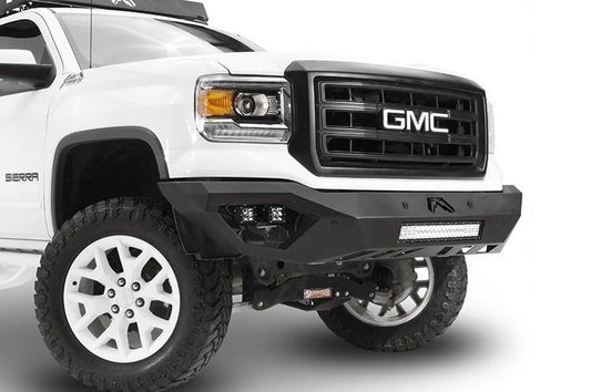 Fab Fours Vengeance Front Bumper GMC Sierra 1500 GS14-D3151-1 2014-2015 Sensor