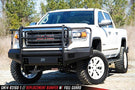 Fab Fours GMC Sierra 1500 2014-2015 Front Bumper Full Guard with Tow Hooks GS14-R3160-1