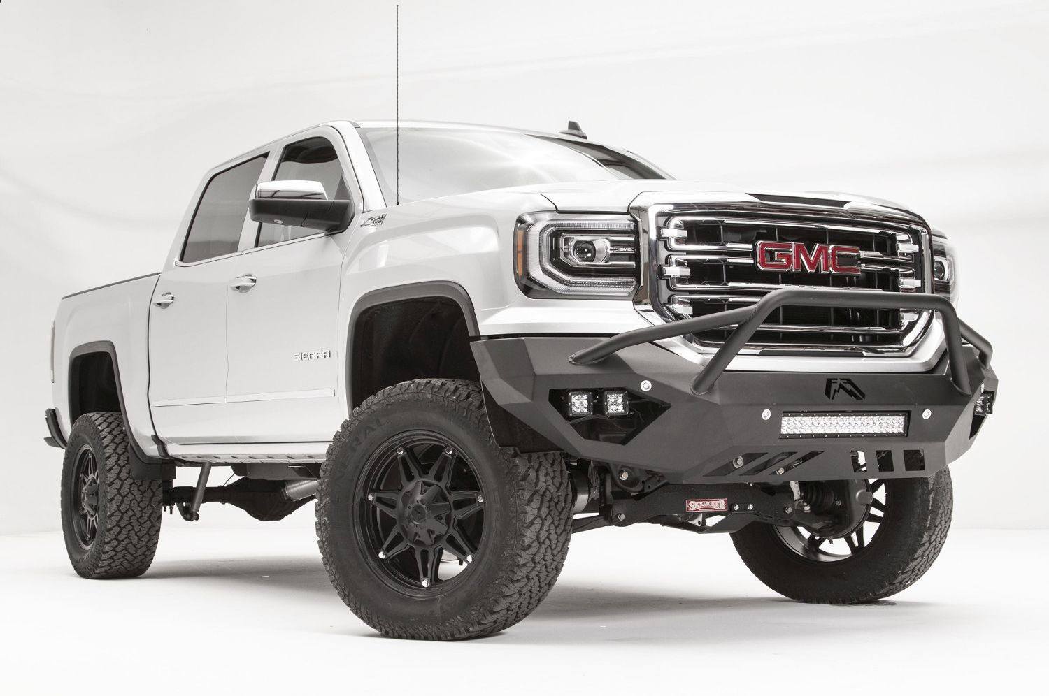 Fab Fours Vengeance Front Bumper GMC Sierra 1500 GS16-D3952-1 2016-2017 Pre-Runner Guard