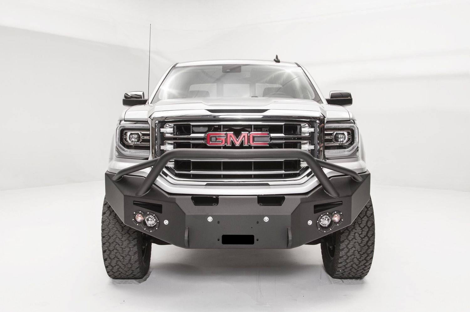 FabFours Premium Truck Front Bumper 2016 GMC Sierra 1500 GS16-F3952-1 - BumperOnly