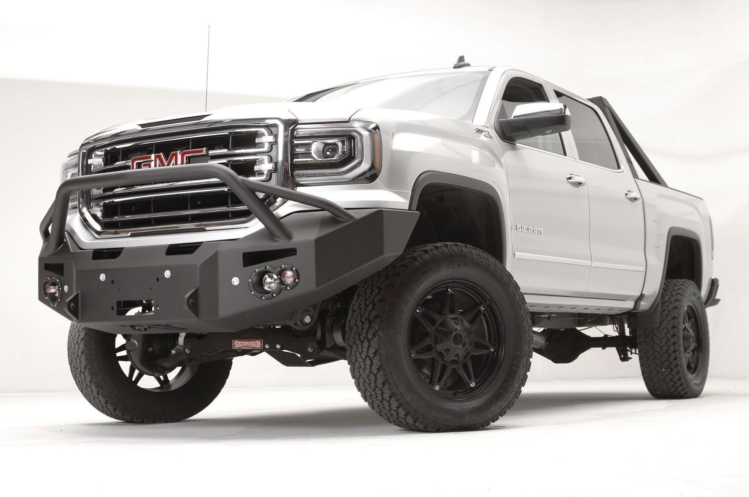 FabFours Premium Truck Front Bumper 2016 GMC Sierra 1500 GS16-F3952-1 - BumperOnly