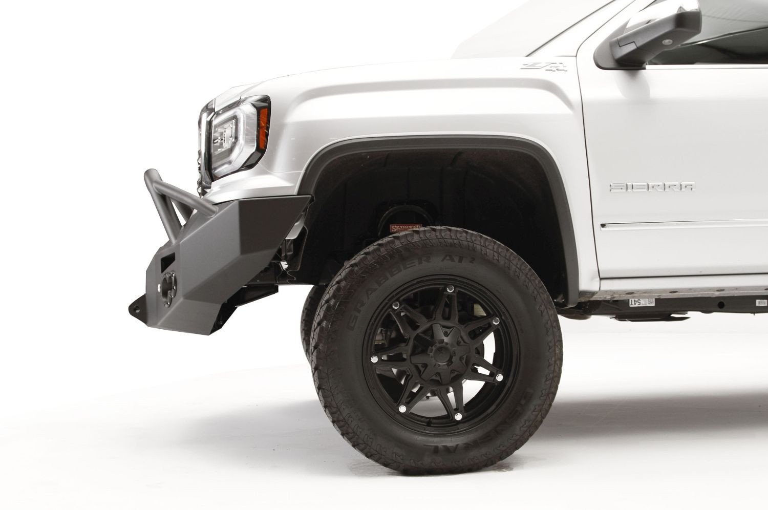 FabFours Premium Truck Front Bumper 2016 GMC Sierra 1500 GS16-F3952-1 - BumperOnly