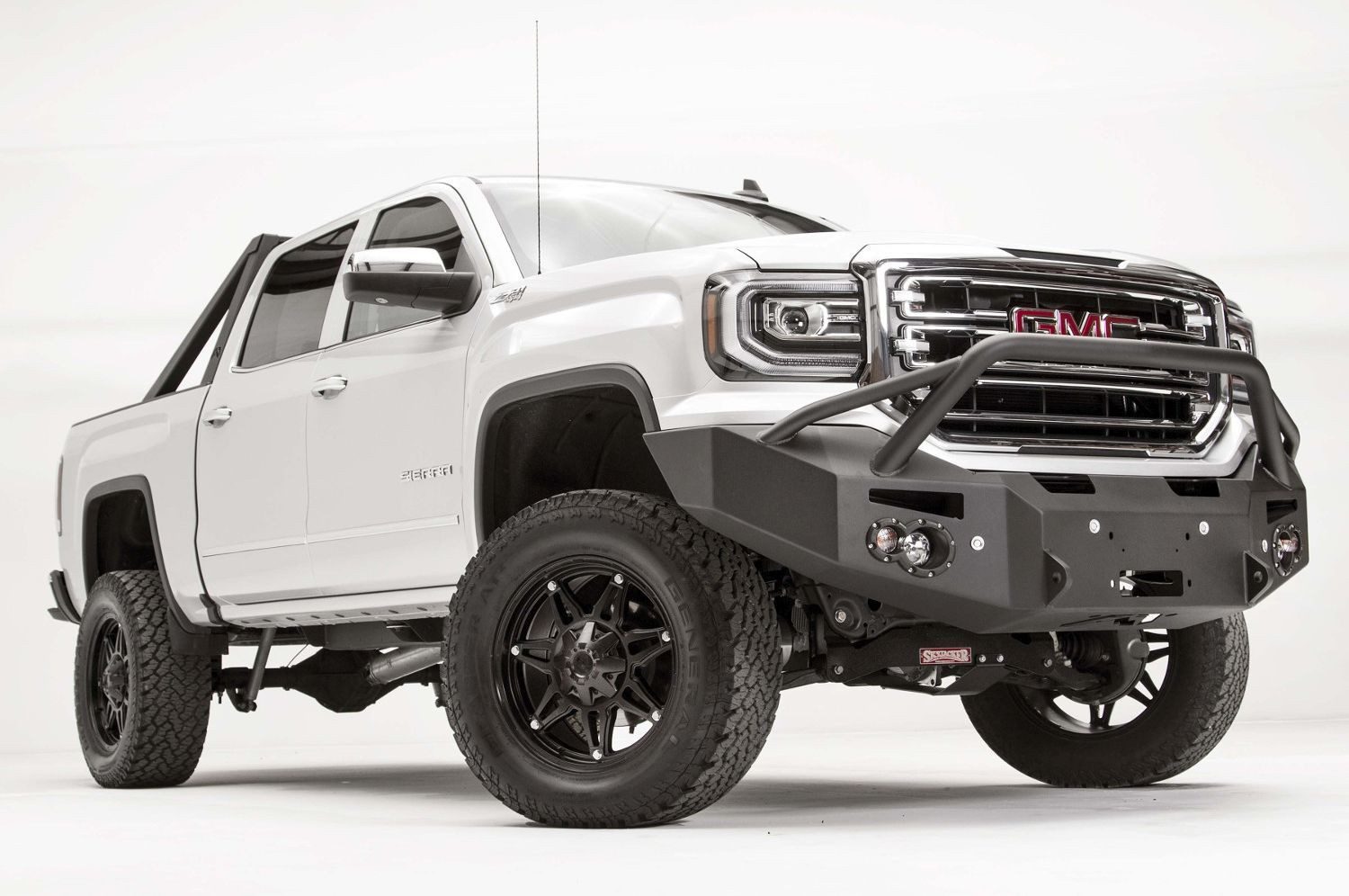 FabFours Premium Truck Front Bumper 2016 GMC Sierra 1500 GS16-F3952-1 - BumperOnly