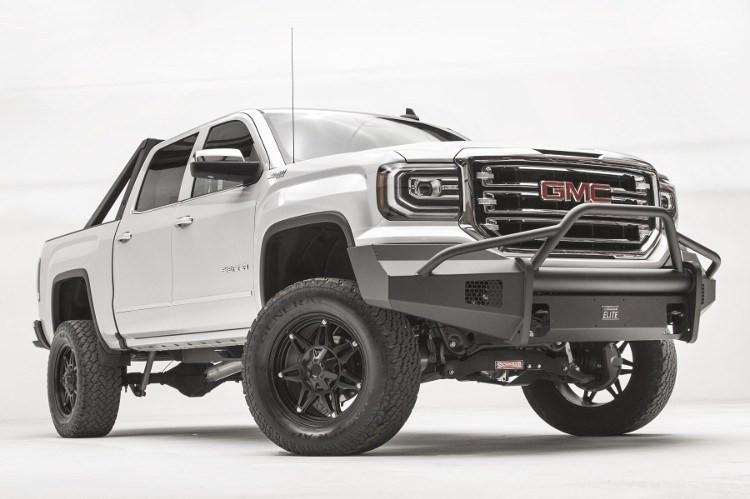 Fab Fours GMC Sierra 1500 2016-2017 Front Bumper with Pre-Runner Guard GS16-R3962-1