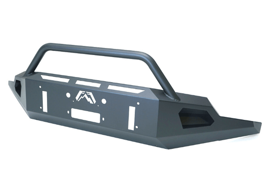 Fab Fours Red Steel GS19-RS3962-1 GMC Sierra 1500 2019-2022 Front Bumper Winch Ready Pre-Runner Guard
