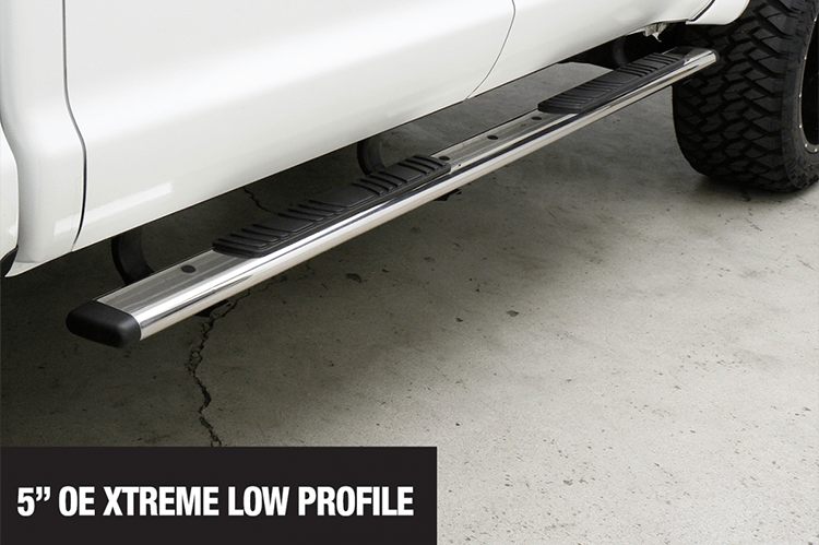 Go Rhino 650087PS Ford F250/F350 Super Duty 1999-2016 5" OE Xtreme Low Profile Side Steps Bar (Boards Only)