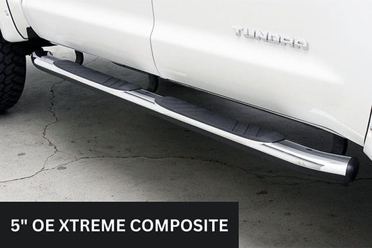 Go Rhino 680087C Ford F250/F350 Super Duty 1999-2016 5" OE Xtreme Composite Side Steps Bar (Boards Only)