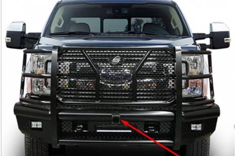 Steelcraft HD11410R HD Ford F150 Front Bumper 2015-2017with Receiver